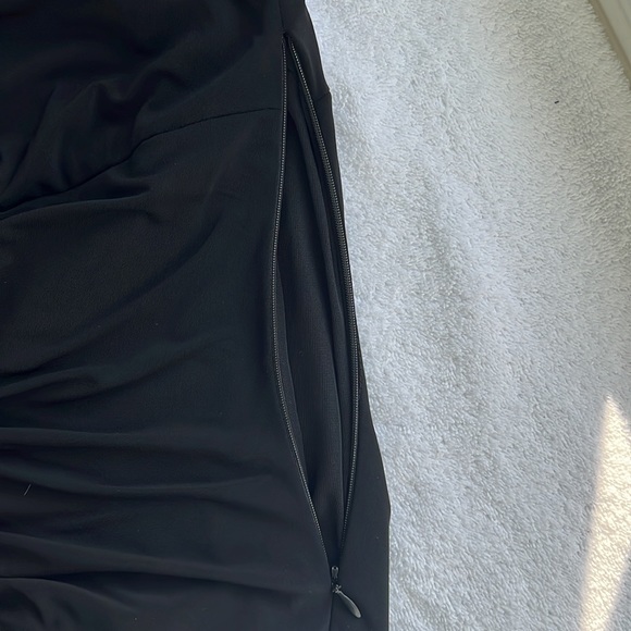 Kay Unger New York Black Dress Size 8 - Picture 6 of 7